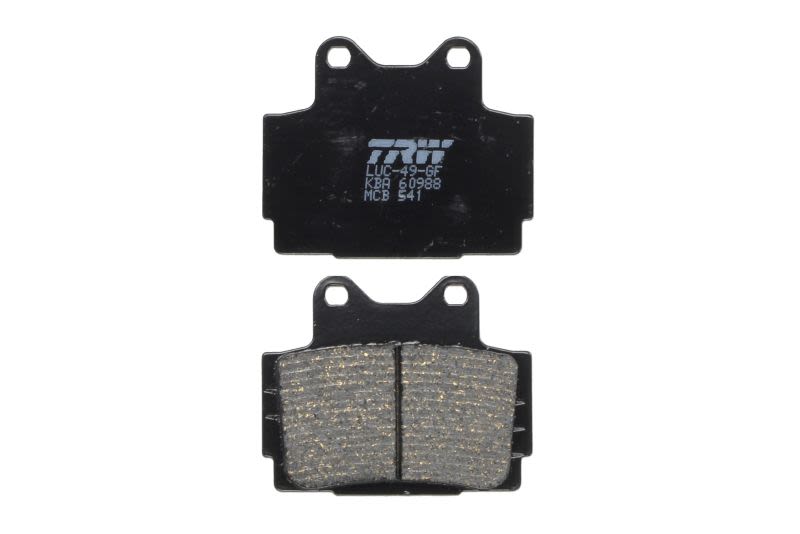 Set plăcuțe frână disc TRW înălțime 55,9 mm, lungime 67,8 mm, lățime 67,8 mm, față