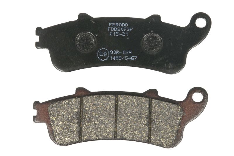 Set plăcuțe frână disc FERODO înălțime 41,0 mm, lungime 115,6 mm, spate, material Platină