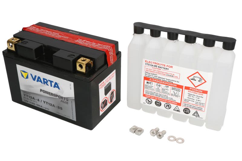 Baterie pornire VARTA 150 × 88 × 105 mm, 12 V, 11 Ah, 160 A, YT12A-BS