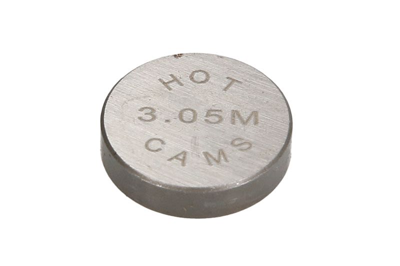 Set pastile reglaj joc supape 4 RIDE · Ø13 × 3,05 mm