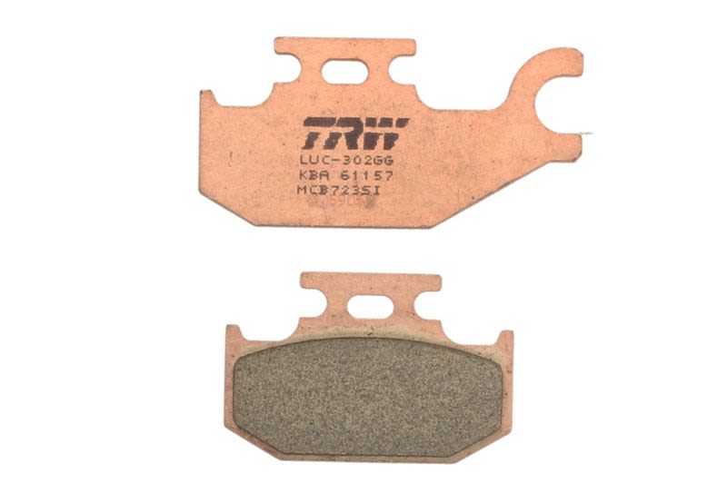 Set plăcuțe frână disc TRW înălțime 40,7 mm, lungime 62,0 mm, SI, față
