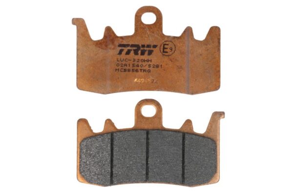 Set plăcuțe frână disc TRW înălțime 50,8 mm, lungime 85,0 mm, TRQ, față
