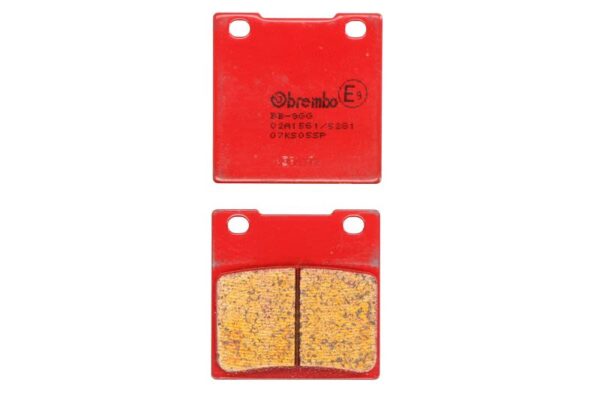 Set plăcuțe frână disc BREMBO spate, sinterizat SP, utilizare stradă, 52,9 × 52,5 × 9 mm pentru SUZUKI GSF 600 2000-2000
