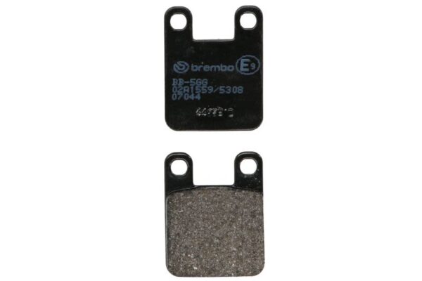 Set plăcuțe frână disc BREMBO înălțime 45,4 mm, lungime 35,7 mm, lățime 35,7 mm, față