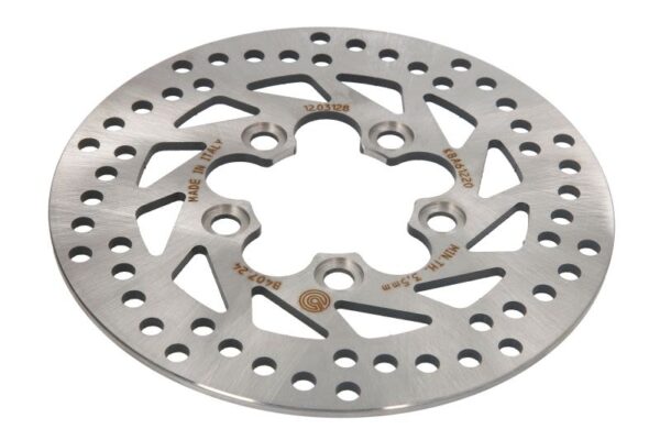 Disc frână BREMBO spate, înălțime 0, diametru 10,5 mm, 58 × 4 mm pentru KYMCO GRAND DINK, YUP 250 2001-2005