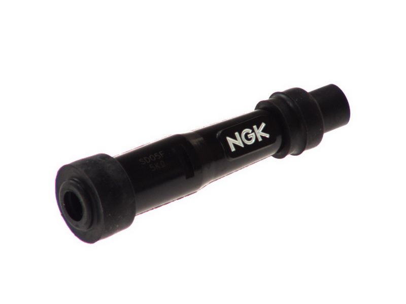 Fișă bujie NGK filet 10, negru, 12 mm