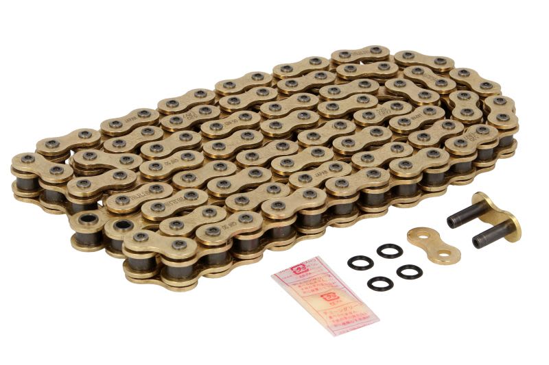 Lanț transmisie DID 100 zale, etanșare X-RING, auriu, ERV7