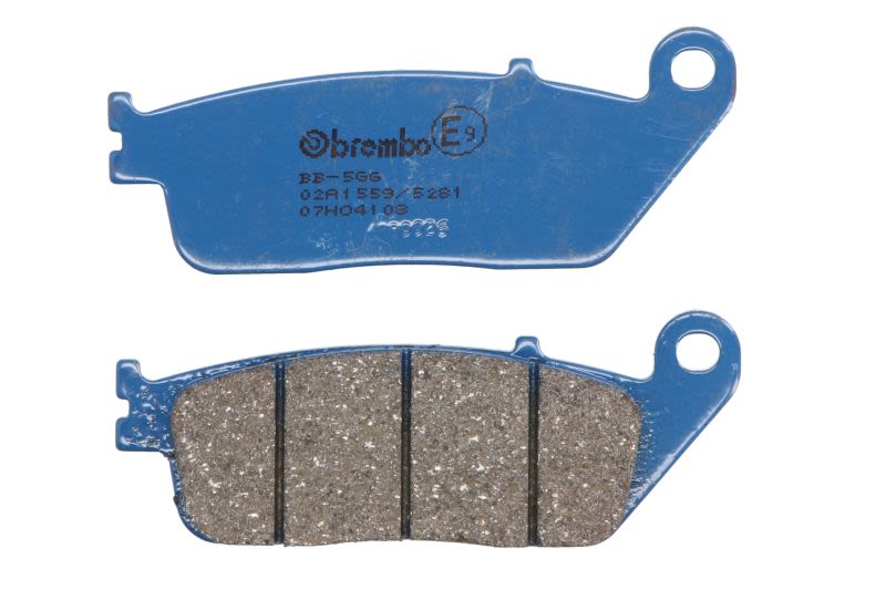 Set plăcuțe frână disc BREMBO înălțime 38,9 mm, lungime 102,1 mm, lățime 102,1 mm, față
