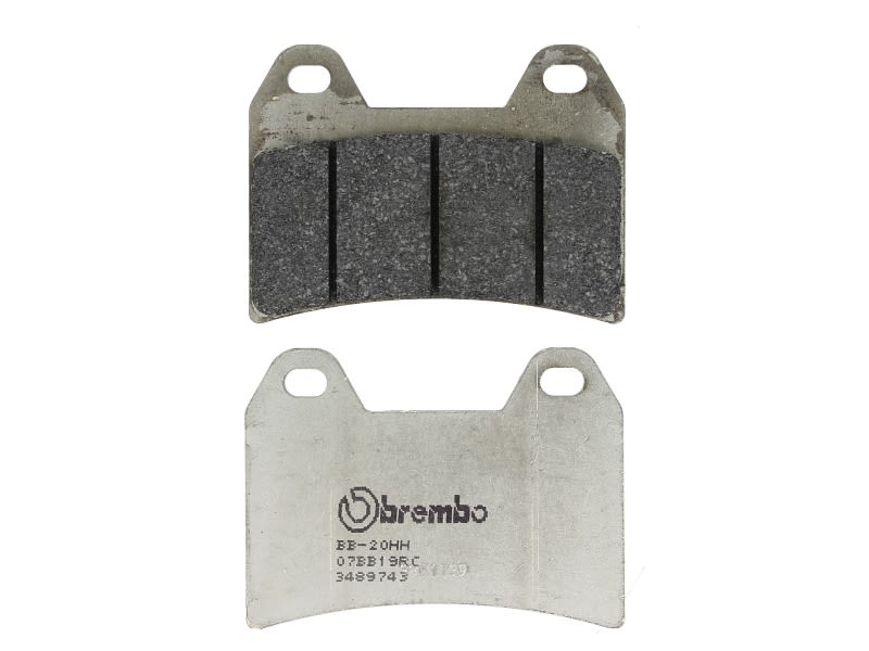 Set plăcuțe frână disc BREMBO înălțime 55,5 mm, lungime 75,1 mm, lățime 75,1 mm, RC
