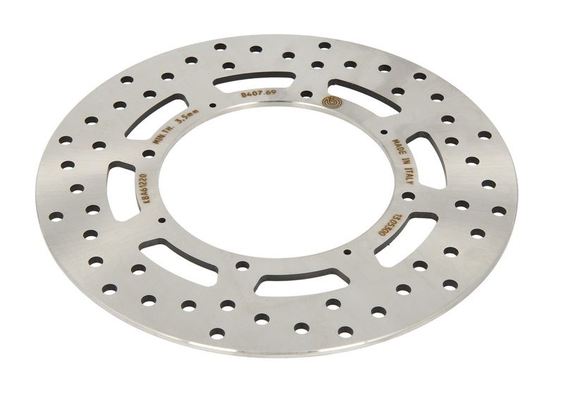 Disc frână BREMBO cantitate per ambalaj 1,0 buc., diametru 6,5 mm, diametru 118,0 mm, diametru 240,0 mm