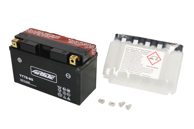 Baterie pornire 4 RIDE 150 × 65 × 93 mm, 12 V, 6 Ah, 85 A, YT7B-BS