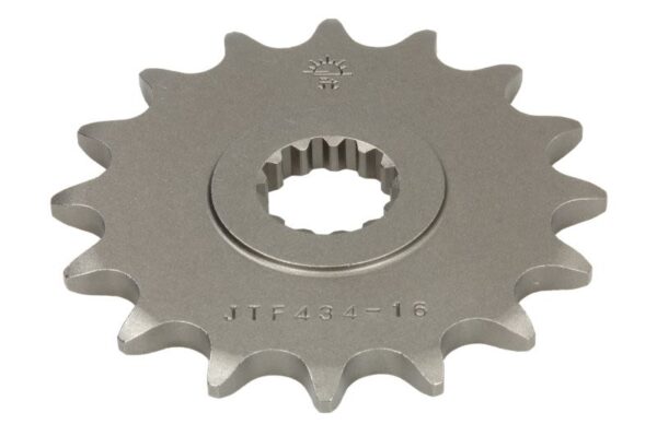 Pinion lanț JT față, lanț 520, 16 dinți, oțel pentru SUZUKI DR, GF, GN, GZ, SP, TU, VL 250-500 1979-2019
