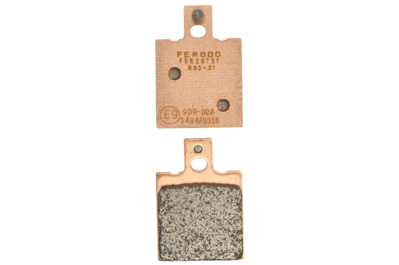 Set plăcuțe frână disc FERODO înălțime 57,0 mm, lungime 40,0 mm, ST, față