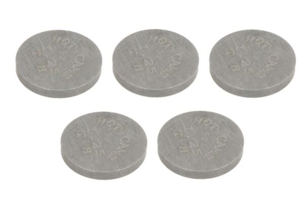 Set pastile reglaj joc supape 4 RIDE diametru 9,48 mm, tip motor 4T, grosime 1,25 mm