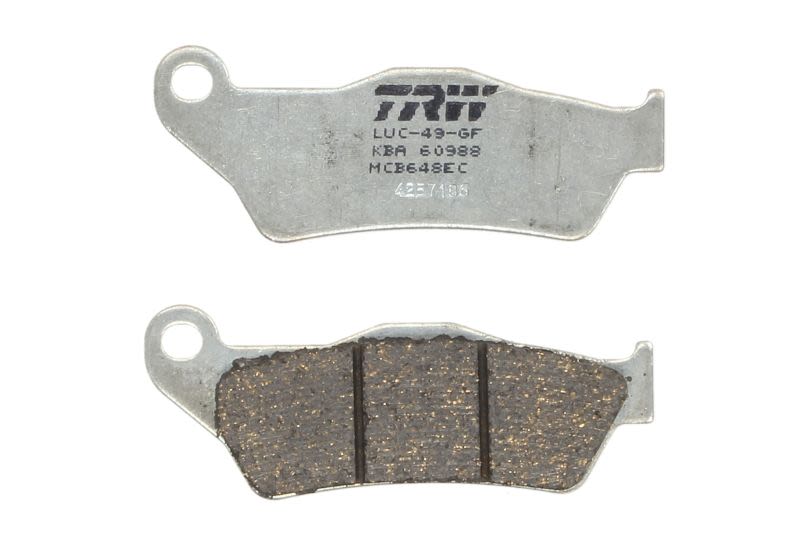 Set plăcuțe frână disc TRW înălțime 36,2 mm, lungime 94,0 mm, EC, față