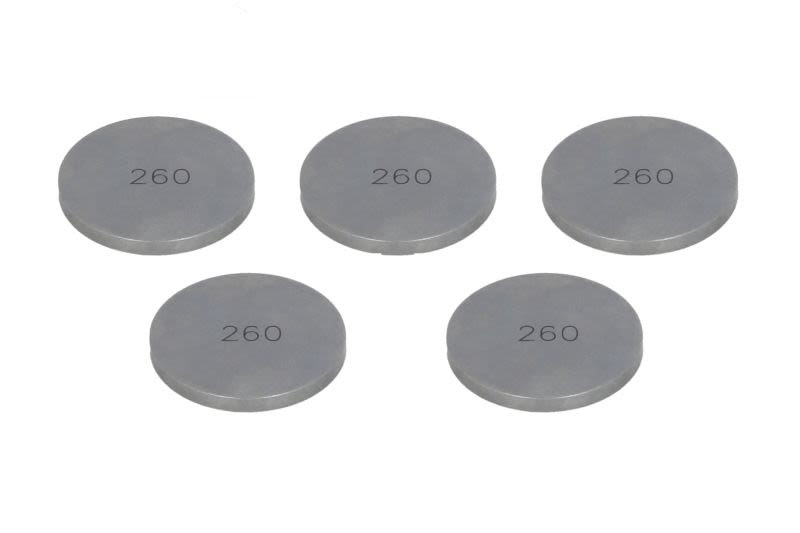 Set pastile reglaj joc supape TOURMAX · Ø25 × 2,6 mm