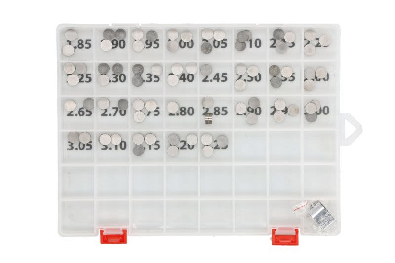 Set pastile reglaj joc supape 4 RIDE 10 mm