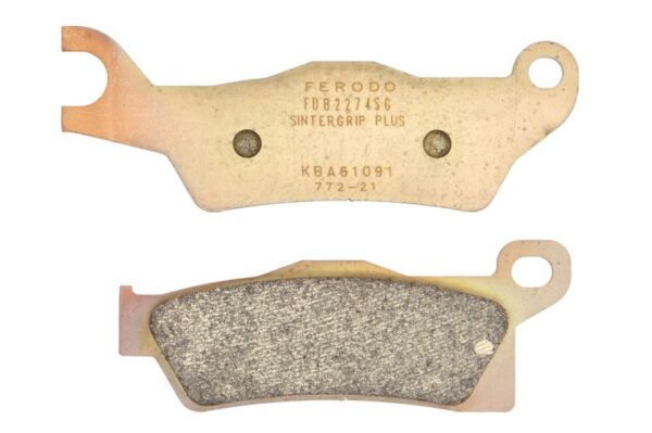 Set plăcuțe frână disc FERODO înălțime 39,3 mm, înălțime 2 36,3 mm, lungime 109,1 mm, lungime 2 95,7 mm