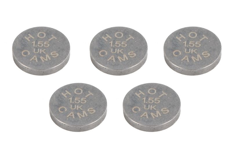 Set pastile reglaj joc supape 4 RIDE diametru 9,48 mm, tip motor 4T, grosime · Ø9,48 × 1,55 mm