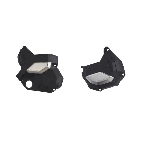 Capac carcasa ambreiaj POLISPORT negru pentru HONDA CB, CBR, CRF; KAWASAKI EX, Z 650/1100 2014-2022
