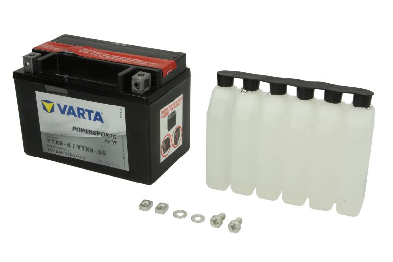 Baterie pornire VARTA 152 × 88 × 106 mm, 12 V, 8 Ah, 135 A, YTX9-BS