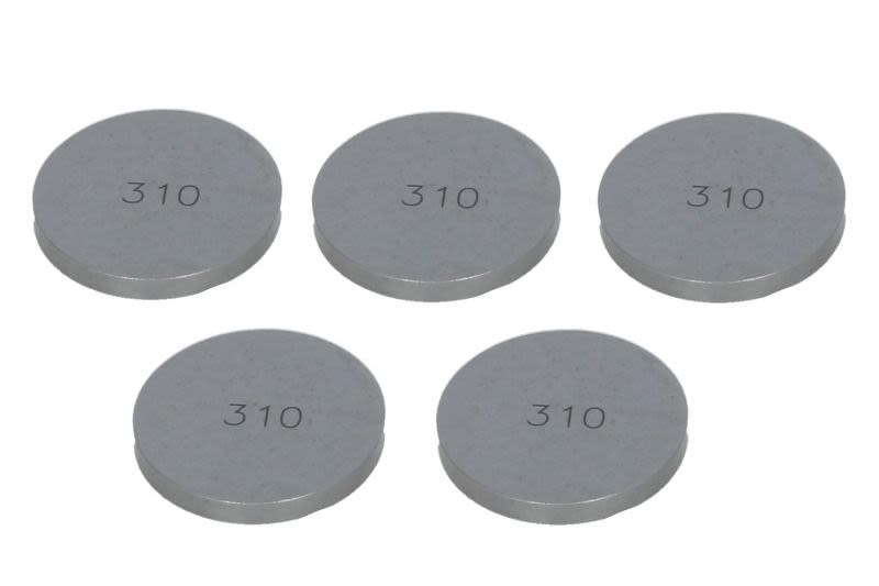 Set pastile reglaj joc supape TOURMAX · Ø25 × 3,1 mm