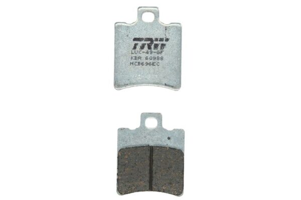 Set plăcuțe frână disc TRW înălțime 49,5 mm, lungime 39,7 mm, EC, față