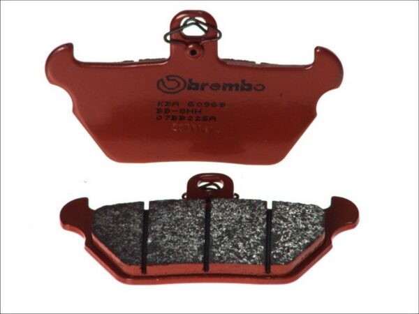 Set plăcuțe frână disc BREMBO înălțime 55,6 mm, lungime 99,6 mm, lățime 99,6 mm, SA