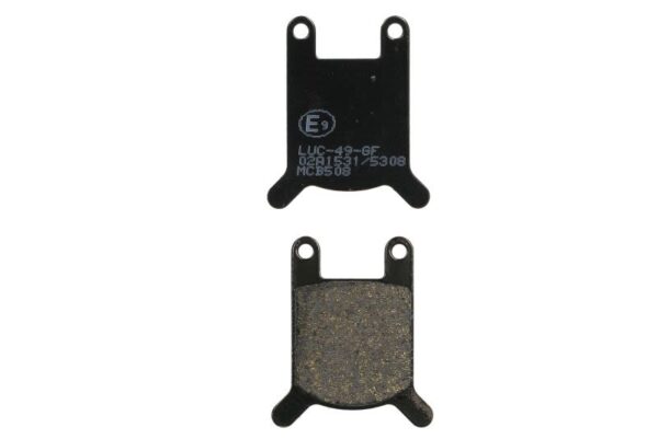 Set plăcuțe frână disc TRW înălțime 48,85 mm, lungime 41,43 mm, față, material Organic