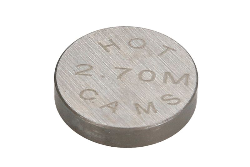 Set pastile reglaj joc supape 4 RIDE · Ø13 × 2,7 mm
