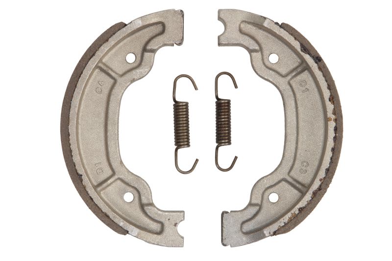 Set saboti frână FERODO diametru 130,0 mm, lățime 28,0 mm, față, cu arcuri Da