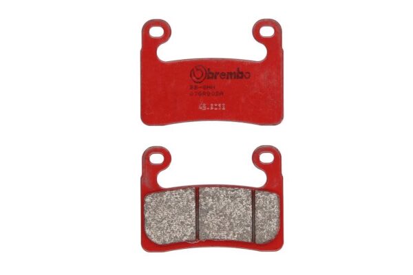 Set plăcuțe frână disc BREMBO înălțime 54,4 mm, lungime 73,0 mm, lățime 73,0 mm, SA