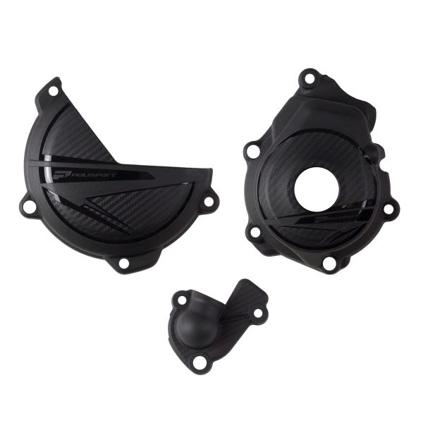Capac carcasa ambreiaj POLISPORT negru pentru KTM SX-F 250 2023-2024