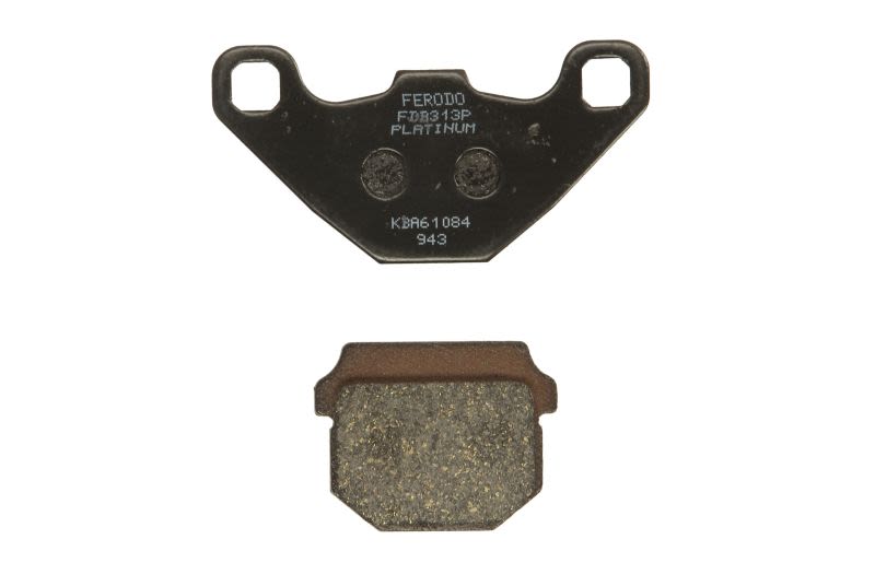 Set plăcuțe frână disc FERODO înălțime 43,0 mm, înălțime 2 37,0 mm, lungime 85,0 mm, lungime 2 48,0 mm
