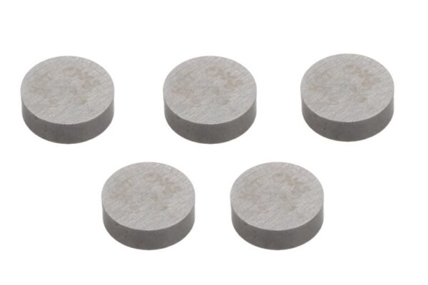 Set pastile reglaj joc supape 4 RIDE diametru 7,48 mm, tip motor 4T, grosime 2,45 mm