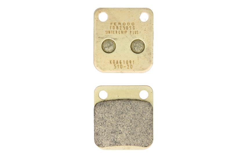 Set plăcuțe frână disc FERODO spate, sinterizat SG, utilizare off-road, 45 × 40 × 7,3 mm