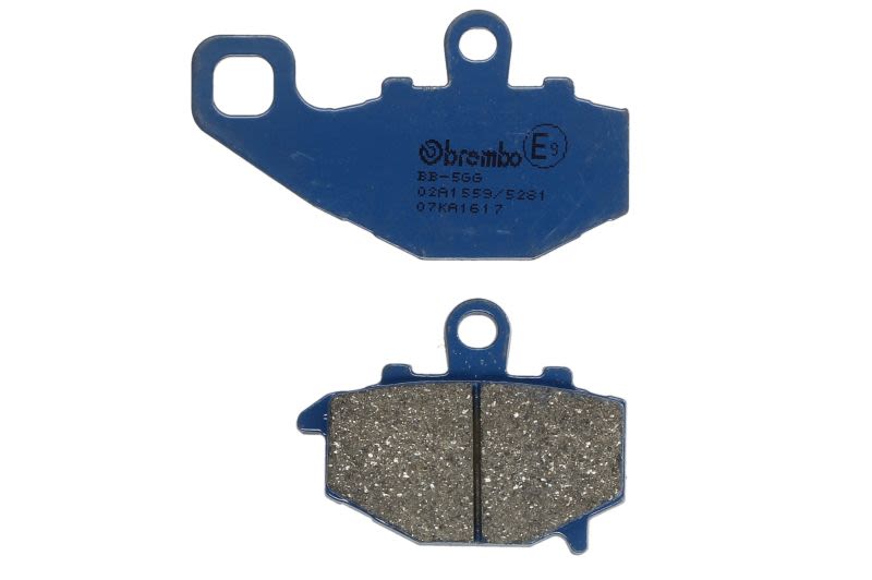 Set plăcuțe frână disc BREMBO înălțime 51,2 mm, lungime 89,5 mm, lățime 68,0 mm, 17