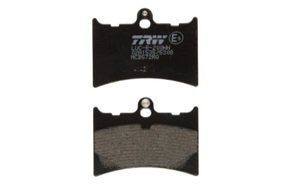 Set plăcuțe frână disc TRW înălțime 50,9 mm, lungime 67,4 mm, RQ, față