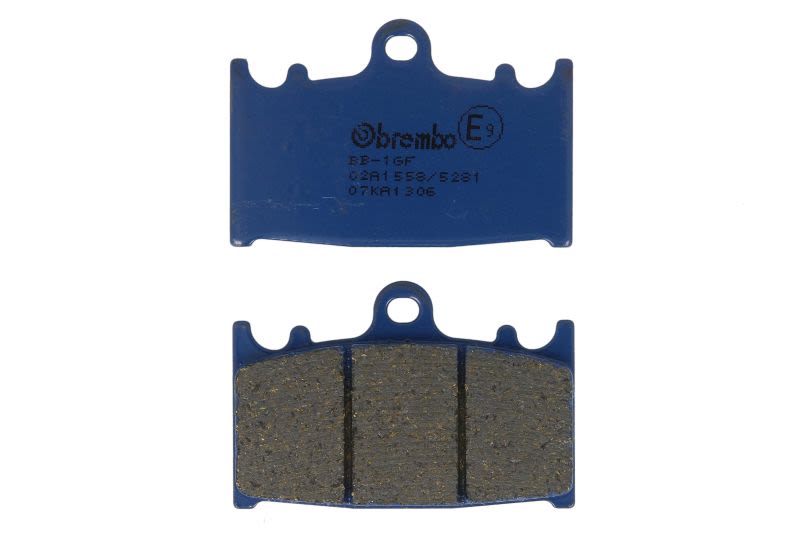 Set plăcuțe frână disc BREMBO înălțime 46,2 mm, lungime 69,7 mm, lățime 69,7 mm, față