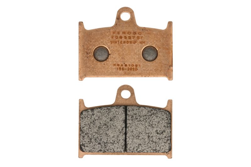 Set plăcuțe frână disc FERODO față, sinterizat ST, utilizare stradă, 55,1 × 70,1 × 8,7 mm