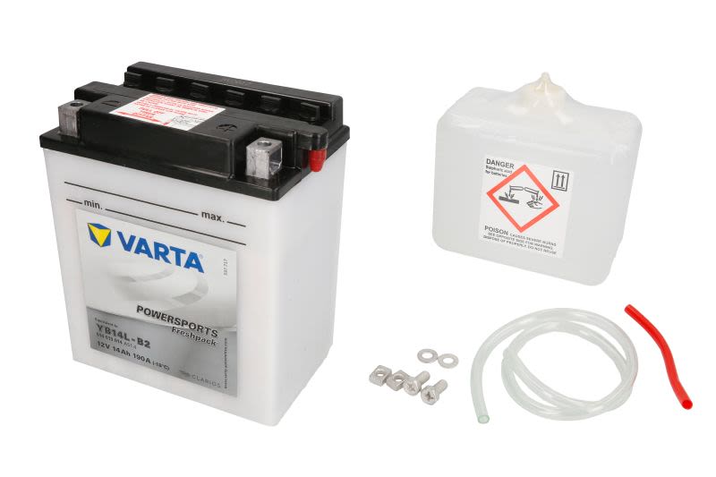 Baterie pornire VARTA 136 × 91 × 166 mm, 12 V, 14 Ah, 190 A, YB14L-B2