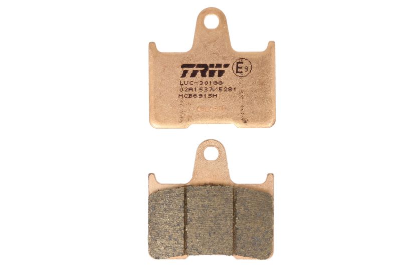 Set plăcuțe frână disc TRW înălțime 57,1 mm, lungime 59,7 mm, SH, spate