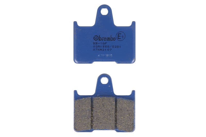 Set plăcuțe frână disc BREMBO înălțime 57,1 mm, lungime 59,7 mm, lățime 59,7 mm, spate