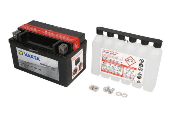 Baterie pornire VARTA 151 × 88 × 94 mm, 12 V, 6 Ah, 105 A, YTX7A-BS pentru APRILIA MOJITO 25-7