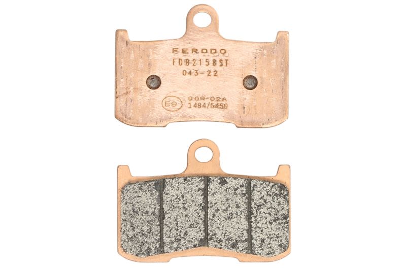 Set plăcuțe frână disc FERODO înălțime 49,6 mm, lungime 69,8 mm, ST, față