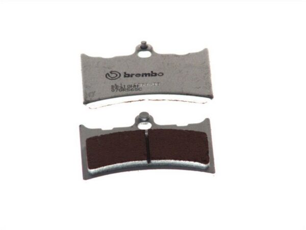Set plăcuțe frână disc BREMBO înălțime 50,9 mm, lungime 67,4 mm, lățime 67,4 mm, SR