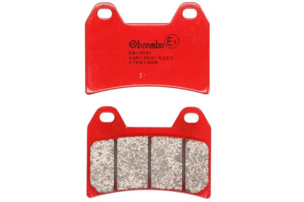 Set plăcuțe frână disc BREMBO înălțime 55,5 mm, lungime 75,1 mm, lățime 75,1 mm, SA