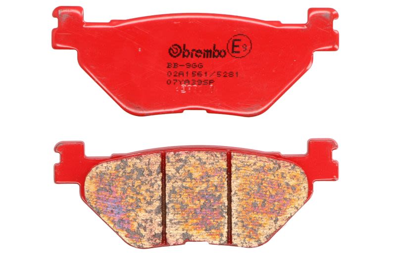 Set plăcuțe frână disc BREMBO înălțime 38,2 mm, lungime 99,6 mm, lățime 99,6 mm, SP
