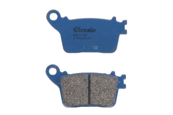 Set plăcuțe frână disc BREMBO înălțime 46,7 mm, lungime 77,2 mm, lățime 77,2 mm, spate