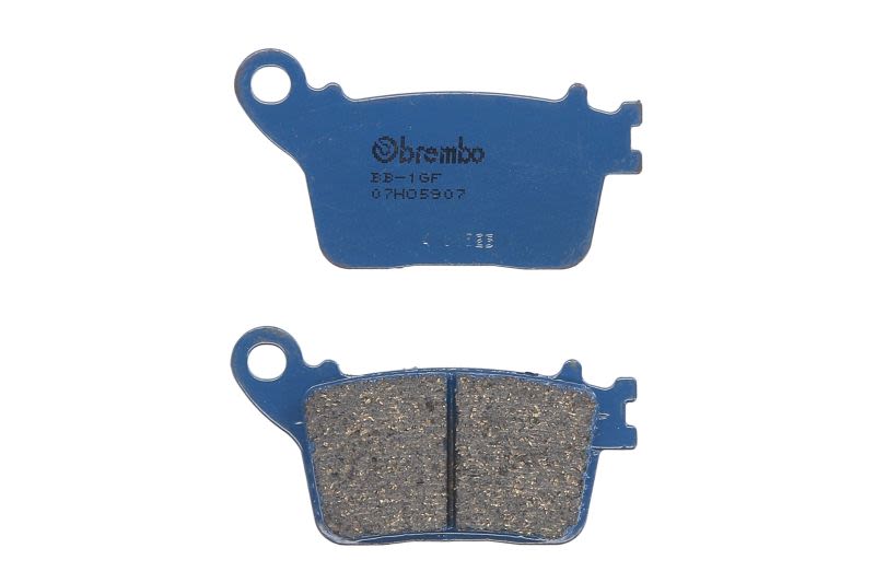 Set plăcuțe frână disc BREMBO înălțime 46,7 mm, lungime 77,2 mm, lățime 77,2 mm, spate